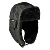 N-Ferno 6802ZI Zipper Trapper Hat + Universal Bump Cap, S/M, Black