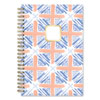 <strong>Blue Sky®</strong><br />Margaret Jeane Geo Tile Academic Weekly/Monthly Planner, 8 x 5, Blue/Peach Cover, 12-Month (July to June): 2022 to 2023