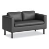 <strong>HON®</strong><br />Parkwyn Series Loveseat, 53.5w x 26.75d x 29h, Black