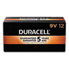 <strong>Duracell®</strong><br />CopperTop Alkaline 9V Batteries, 12/Box