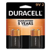 <strong>Duracell®</strong><br />CopperTop Alkaline 9V Batteries, 2/Pack