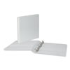 <strong>Universal®</strong><br />Slant D-Ring View Binder, 3 Rings, 1" Capacity, 11 x 8.5, White, 12/Carton
