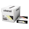 <strong>Universal®</strong><br />Deluxe Colored Paper, 20 lb Bond Weight, 8.5 x 11, Canary, 500/Ream