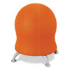 <strong>Safco®</strong><br />Zenergy Ball Chair, Backless, Supports Up to 250 lb, Orange Fabric, Ships in 1-3 Business Days