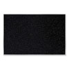 Aluminum-Frame Recycled Rubber Bulletin Boards, 60.5" x 36.5", Confetti Surface, Satin Aluminum Frame