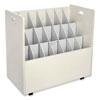 <strong>Safco®</strong><br />Mobile Roll File, 21 Compartments, 30.25w x 15.75d x 29.25h, Tan, Ships in 1-3 Business Days