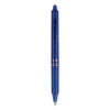 <strong>Pilot®</strong><br />FriXion Clicker Erasable Gel Pen, Retractable, Bold 1 mm, Blue Ink, Blue Barrel, Dozen