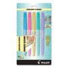 FriXion Light Pastel Collection Erasable Highlighters, Assorted Ink Colors, Chisel Tip, Assorted Barrel Colors, 5/Pack
