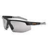 Skullerz Skoll Safety Glasses, Matte Black Nylon Impact Frame, Anti-Fog Smoke Polycarbonate Lens