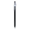 <strong>Pilot®</strong><br />FriXion ColorSticks Erasable Gel Pen, Clipless Stick, Fine 0.7 mm, Black Ink, Black Barrel, Dozen