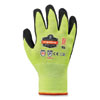 ProFlex 7021 Hi-Vis Nitrile-Coated CR Gloves, Lime, Small, Pair