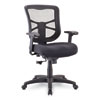 <strong>Alera®</strong><br />Alera Elusion Series Mesh Mid-Back Swivel/Tilt Chair, Supports Up to 275 lb, 17.9" to 21.8" Seat Height, Black