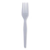 Heavyweight Polystyrene Cutlery, Fork, White, 1000/Carton