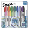 <strong>Sharpie®</strong><br />Mystic Gems Markers, Fine Bullet Tip, Assorted, 24/Pack