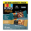 <strong>KIND</strong><br />Minis, Dark Chocolate Nuts and Sea Salt/Caramel Almond and Sea Salt, 0.7 oz, 20/Pack