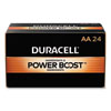 <strong>Duracell®</strong><br />Power Boost CopperTop Alkaline AA Batteries, 24/Box