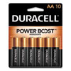 <strong>Duracell®</strong><br />Power Boost CopperTop Alkaline AA Batteries, 10/Pack