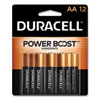 <strong>Duracell®</strong><br />Power Boost CopperTop Alkaline AA Batteries, 12/Pack