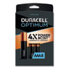 <strong>Duracell®</strong><br />Optimum Alkaline AAA Batteries, 8/Pack