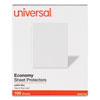 <strong>Universal®</strong><br />Top-Load Poly Sheet Protectors, Economy, Letter, 100/Box