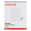 <strong>Universal®</strong><br />Standard Sheet Protector, Standard, 8.5 x 11, Clear, 200/Box