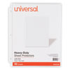 <strong>Universal®</strong><br />Top-Load Poly Sheet Protectors, Heavy Gauge, Clear, 50/Pack