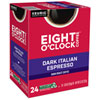 <strong>Eight O'Clock</strong><br />Dark Italian Espresso Coffee K-Cups, 24/Box