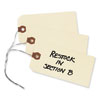 <strong>Avery®</strong><br />Double Wired Shipping Tags, 11.5 pt Stock, 4.75 x 2.38, Manila, 1,000/Box
