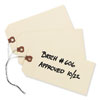 <strong>Avery®</strong><br />Double Wired Shipping Tags, 11.5 pt Stock, 6.25 x 3.13, Manila, 1,000/Box