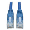 <strong>Tripp Lite</strong><br />CAT6 Gigabit Snagless Molded Patch Cable, 10 ft, Blue