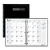<strong>House of Doolittle™</strong><br />Spiralbound Academic Monthly Planner, 11 x 8.5, Black Cover, 14-Month (July to Aug): 2023 to 2024