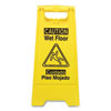<strong>Impact®</strong><br />Bilingual Yellow Wet Floor Sign, 12.05 x 1.55 x 24.3