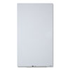 <strong>Quartet®</strong><br />InvisaMount Vertical Magnetic Glass Dry-Erase Boards, 28 x 50, White Surface