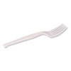 <strong>Dixie®</strong><br />Plastic Cutlery, Heavy Mediumweight Fork, 100/Box
