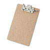 Recycled Hardboard Archboard Clipboard, 2" Clip Capacity, H8.5 X 11 Sheets, Brown