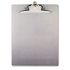 Recycled Aluminum Clipboard with High-Capacity Clip, 1" Clip Capacity, Holds 8.5 x 11 Sheets, Silver
