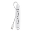 <strong>Belkin®</strong><br />Power Strip, 6 Outlets, 12 ft Cord, White