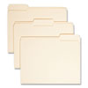 <strong>Smead™</strong><br />Manila File Folders, 1/3-Cut Tabs: Assorted, Letter Size, 0.75" Expansion, Manila, 100/Box