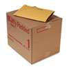 Jiffy Padded Mailer, #1, Paper Lining, Fold Flap Closure, 7.25 X 12, Natural Kraft, 100/carton