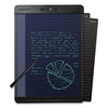 Blackboard Original Reusable Writing Tablet, 8.5" x 11" LCD Screen, 10.5" x 1" x 13.8", Black