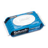 Fresh Care Flushable Cleansing Cloths, 1-Ply, 3.75 x 5.5, White, 42/Pack