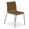 <strong>HON®</strong><br />Ruck Laminate Chair, Supports Up to 300 lb, 18" Seat Height, Pinnacle Seat/Back, Silver Base