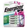 <strong>Energizer®</strong><br />NiMH Rechargeable AAA Batteries, 1.2 V, 4/Pack