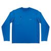 Chill-Its 6689 Cooling Long Sleeve Sun Shirt with UV Protection, 2X-Large, Blue