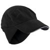 N-Ferno 6807 Winter Baseball Cap with Ear Flaps, One Size Fits Most, Black