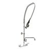 <strong>BK Resources</strong><br />WorkForce Prerinse Add-A-Faucet, 4.62" Height/12" Reach, Chrome, Ships in 4-6 Business Days