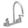 <strong>BK Resources</strong><br />WorkForce Standard Duty Faucet, 7.88" Height/3" Reach, Chrome-Plated Brass, Ships in 4-6 Business Days