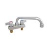 <strong>BK Resources</strong><br />WorkForce Standard Duty Faucet, 3.87" Height/6" Reach, Chrome-Plated Brass, Ships in 4-6 Business Days