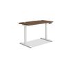 Coordinate Height Adjustable Desk Bundle 2-Stage, 46" x 22" x 27.75" to 47", Pinnacle\Designer White