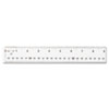 <strong>Westcott®</strong><br />Clear Flexible Acrylic Ruler, Standard/Metric, 18" Long, Clear